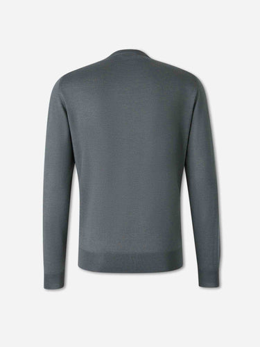 Santa Eulalia Hombre Barcelona Jersey Cuello Pico color Verde Oscuro sku 542-002425 13 - Foto 2