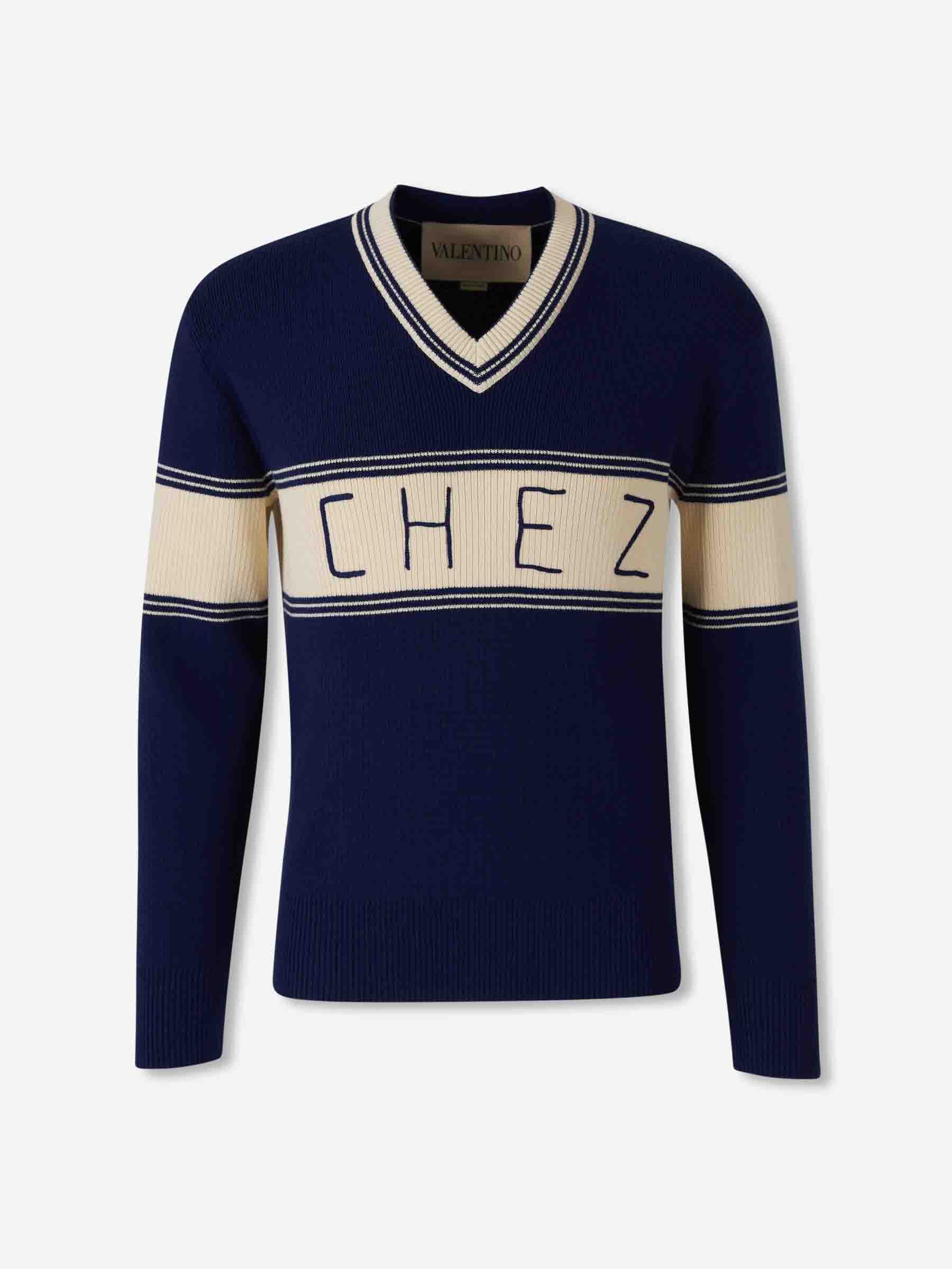 Valentino Hombre Barcelona Jersey Chez Valentino color Azul Marino sku 542-002480 01 - Foto 1