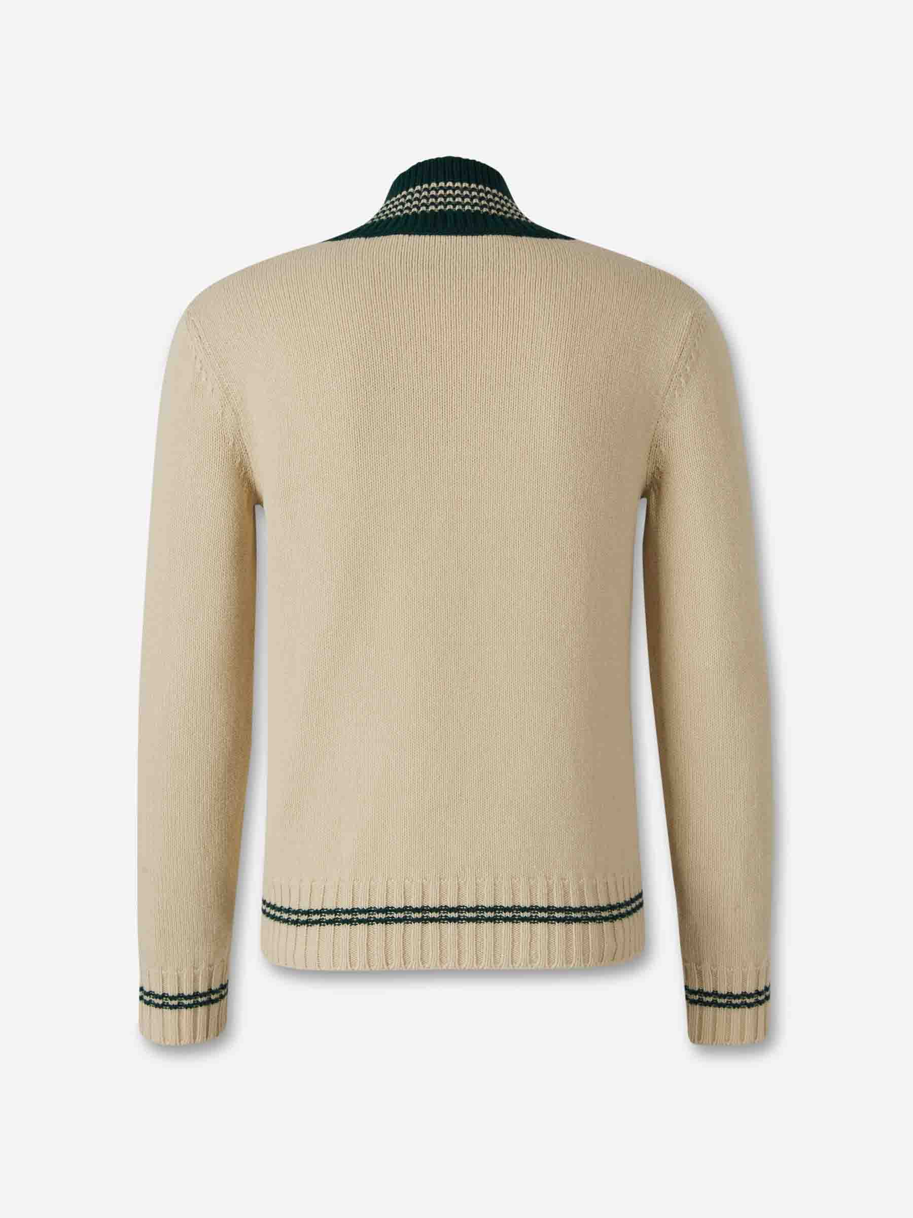 Valentino Hombre Barcelona Jersey Le Chien de la Maison color Crema sku 542-002483 01 - Foto 2