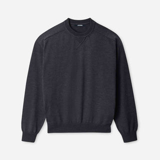 Jacquemus Hombre Barcelona Jersey cuello redondo color Gris Antracita sku 542-002487 01 - Foto 1