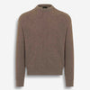 Brioni Hombre Barcelona Jersey Cuello Redondo color Marrón sku 542-002490 01 - Foto 1