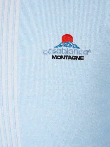 Casablanca Hombre Barcelona Cárdigan Punto Cremallera color Azul Celeste sku 542-002492 01 - Foto 3