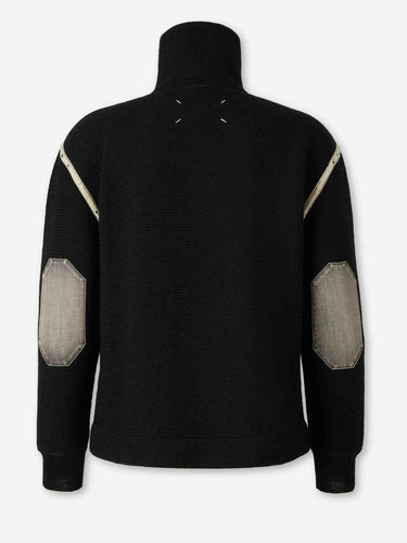 Maison Margiela Hombre Barcelona Jerseu Punto Lana color Azul Noche sku 542-002494 01 - Foto 2