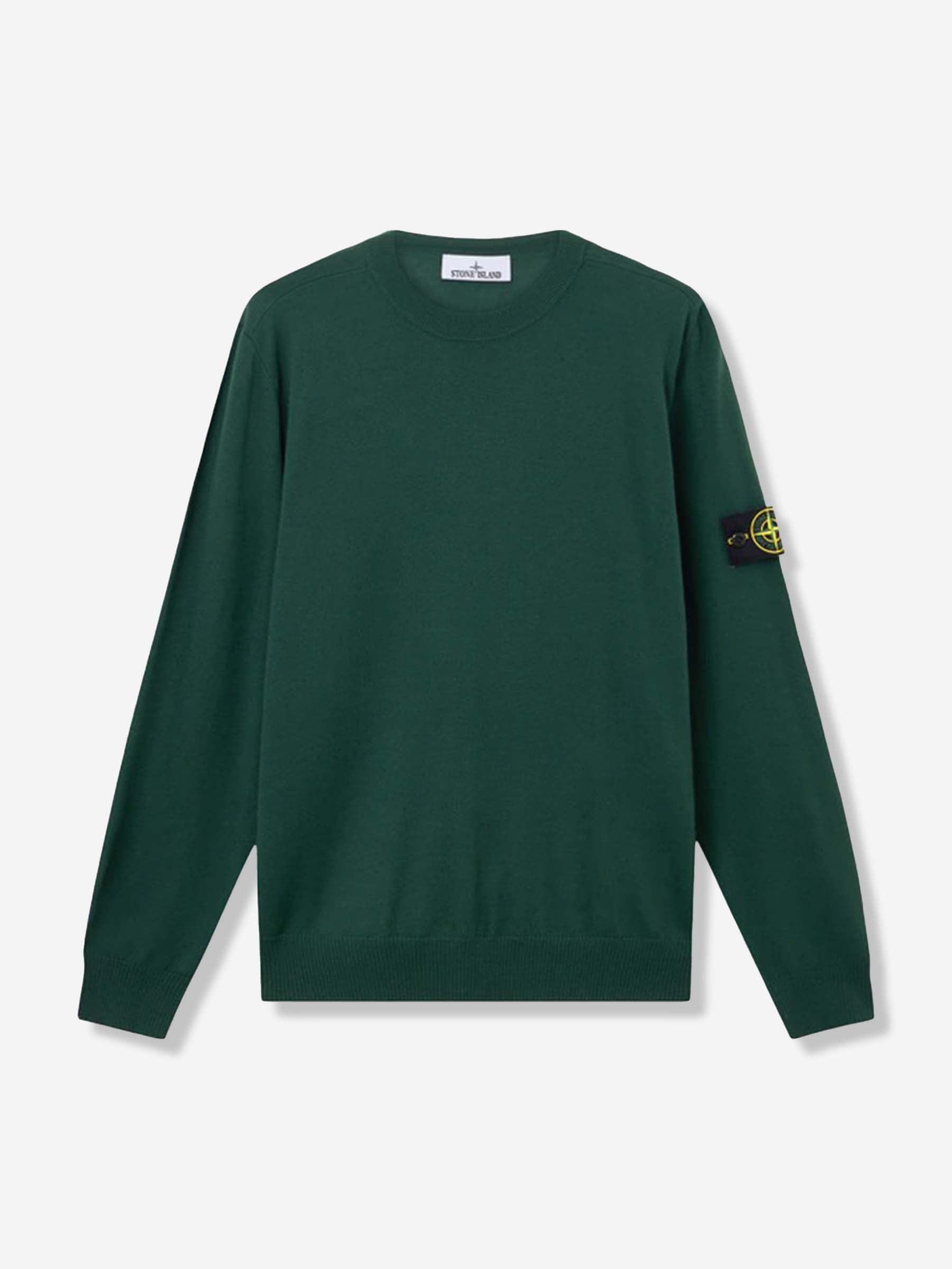 Stone Island Hombre Barcelona Jersey de punto RWS color Verde Oscuro sku 542-002496 02 - Foto 1