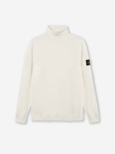 Stone Island Hombre Barcelona Jersey Cuello Alto color Marfil sku 542-002497 02 - Foto 1