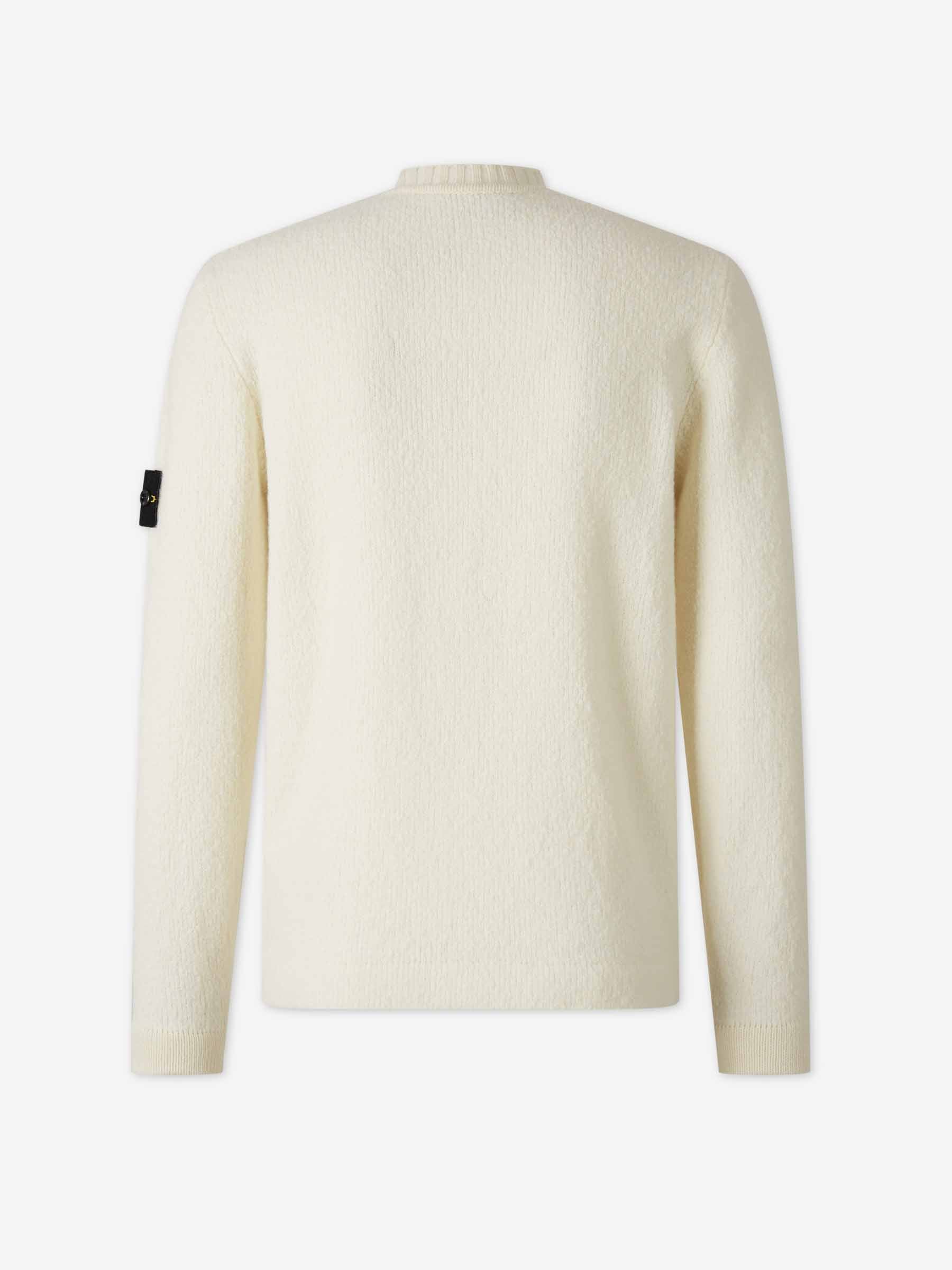 Stone Island Hombre Barcelona Jersey Compass color Marfil sku 542-002499 01 - Foto 2