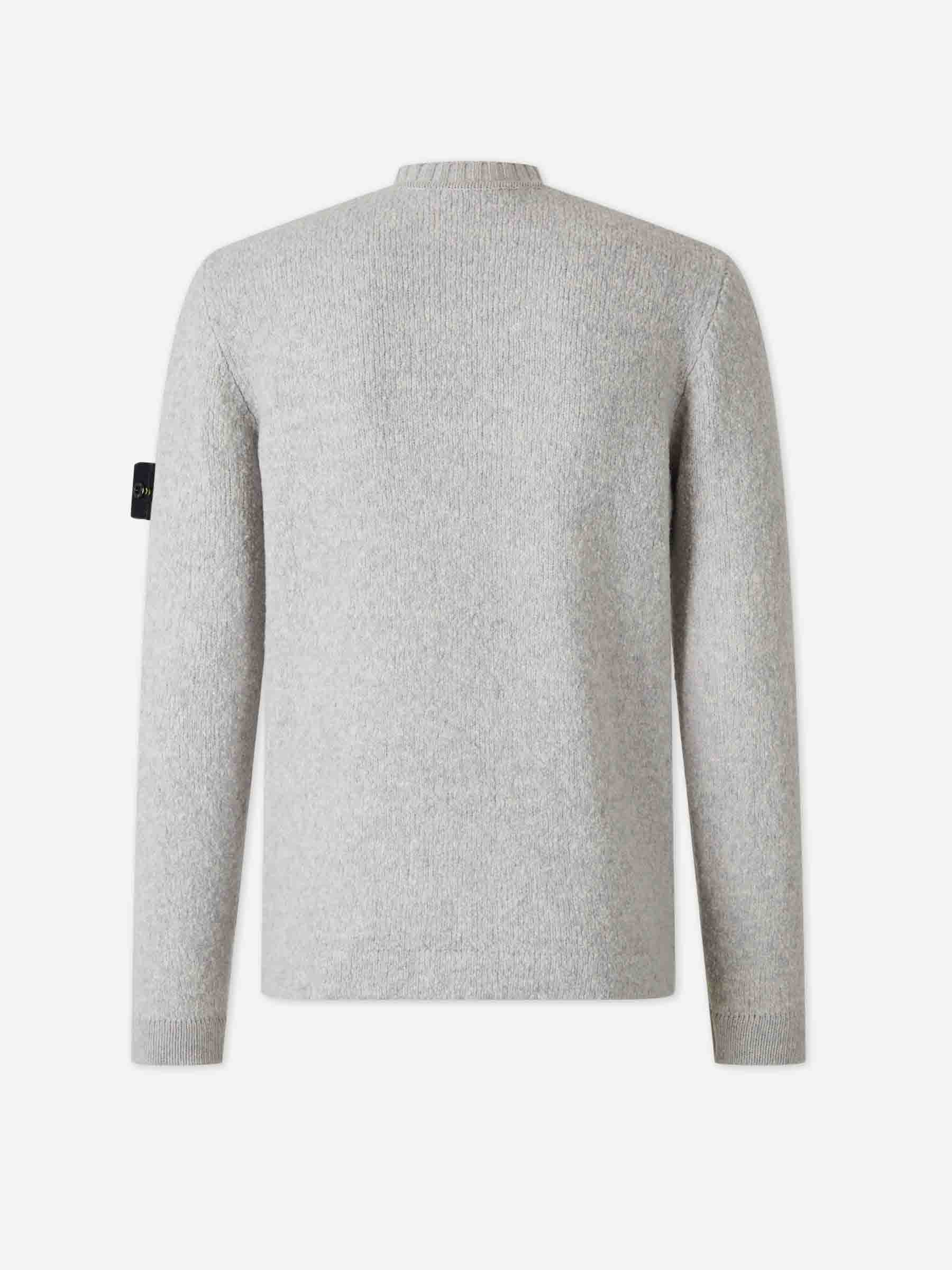 Stone Island Hombre Barcelona Jersey Compass color Gris sku 542-002499 02 - Foto 2