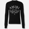 Amiri Hombre Barcelona Jersey De Punto color Negro sku 542-002501 01 - Foto 1