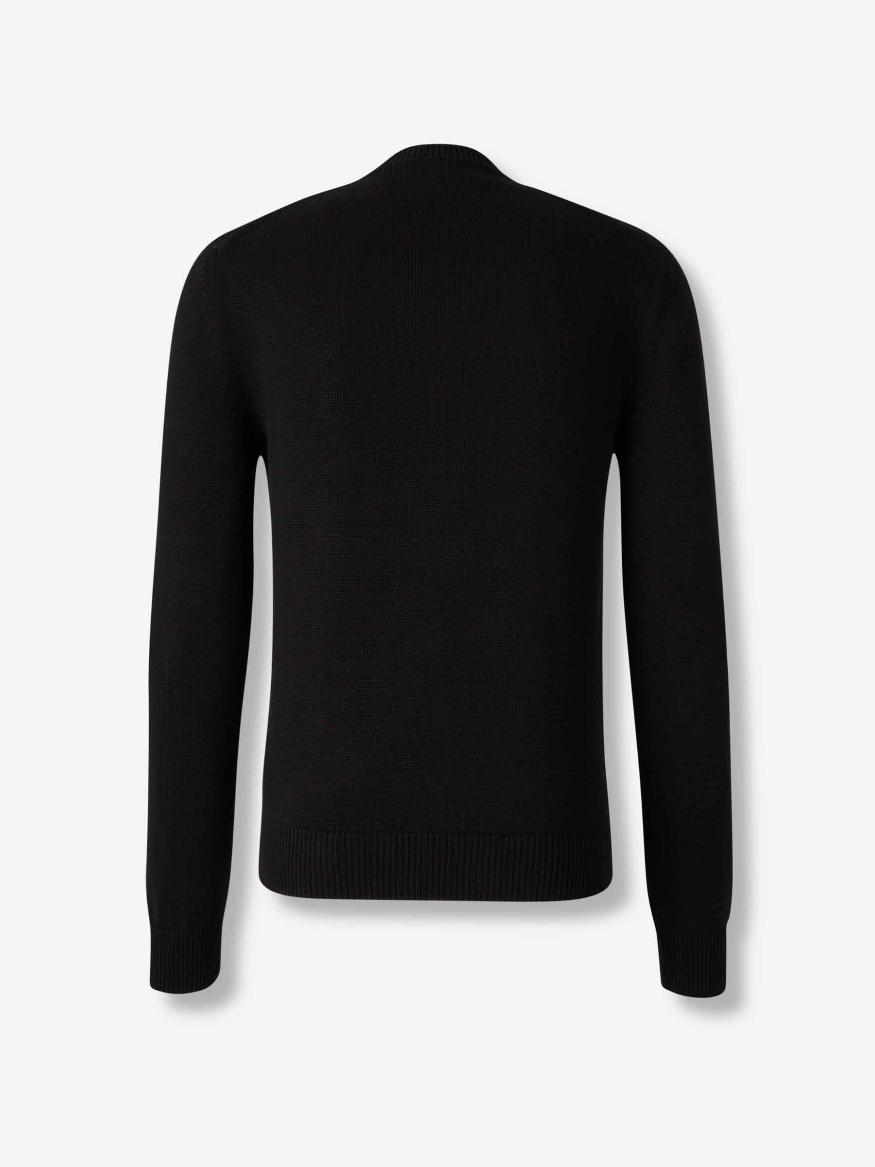 Amiri Hombre Barcelona Jersey De Punto color Negro sku 542-002501 01 - Foto 2