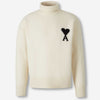 Ami Paris Hombre Barcelona Jersey Cuello Alto color Blanco sku 542-002507 02 - Foto 1