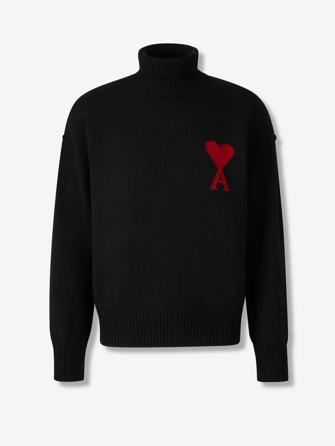 Ami Paris Hombre Barcelona Jersey Ami de Coeur color Negro sku 542-002507 03 - Foto 1