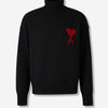 Ami Paris Hombre Barcelona Jersey Ami de Coeur color Negro sku 542-002507 03 - Foto 1