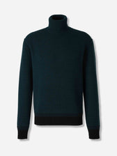 Zegna Hombre Barcelona Jersey Cuello Alto color Verde Jungla sku 542-002514 01 - Foto 1