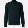 Zegna Hombre Barcelona Jersey Punto Cremallera color Verde Jungla sku 542-002515 01 - Foto 1