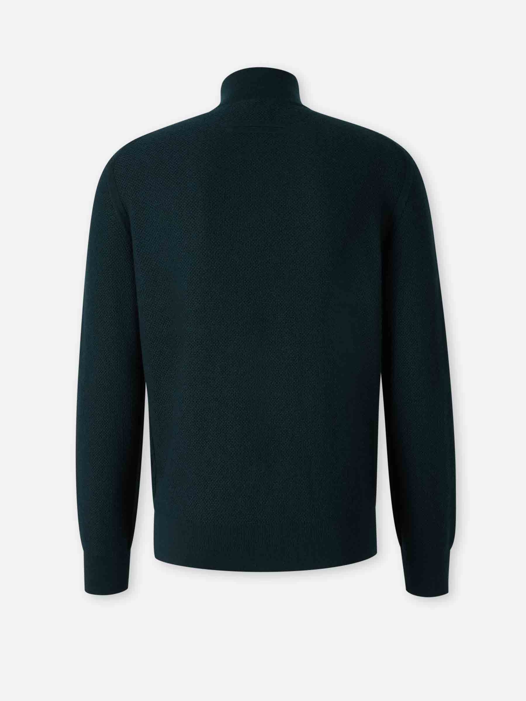 Strickpullover mit Reißverschluss