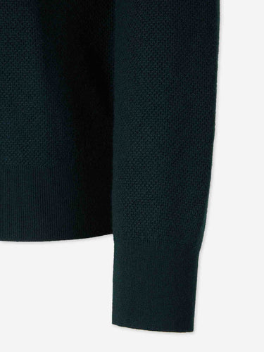 Zegna Hombre Barcelona Jersey Punto Cremallera color Verde Jungla sku 542-002515 01 - Foto 3