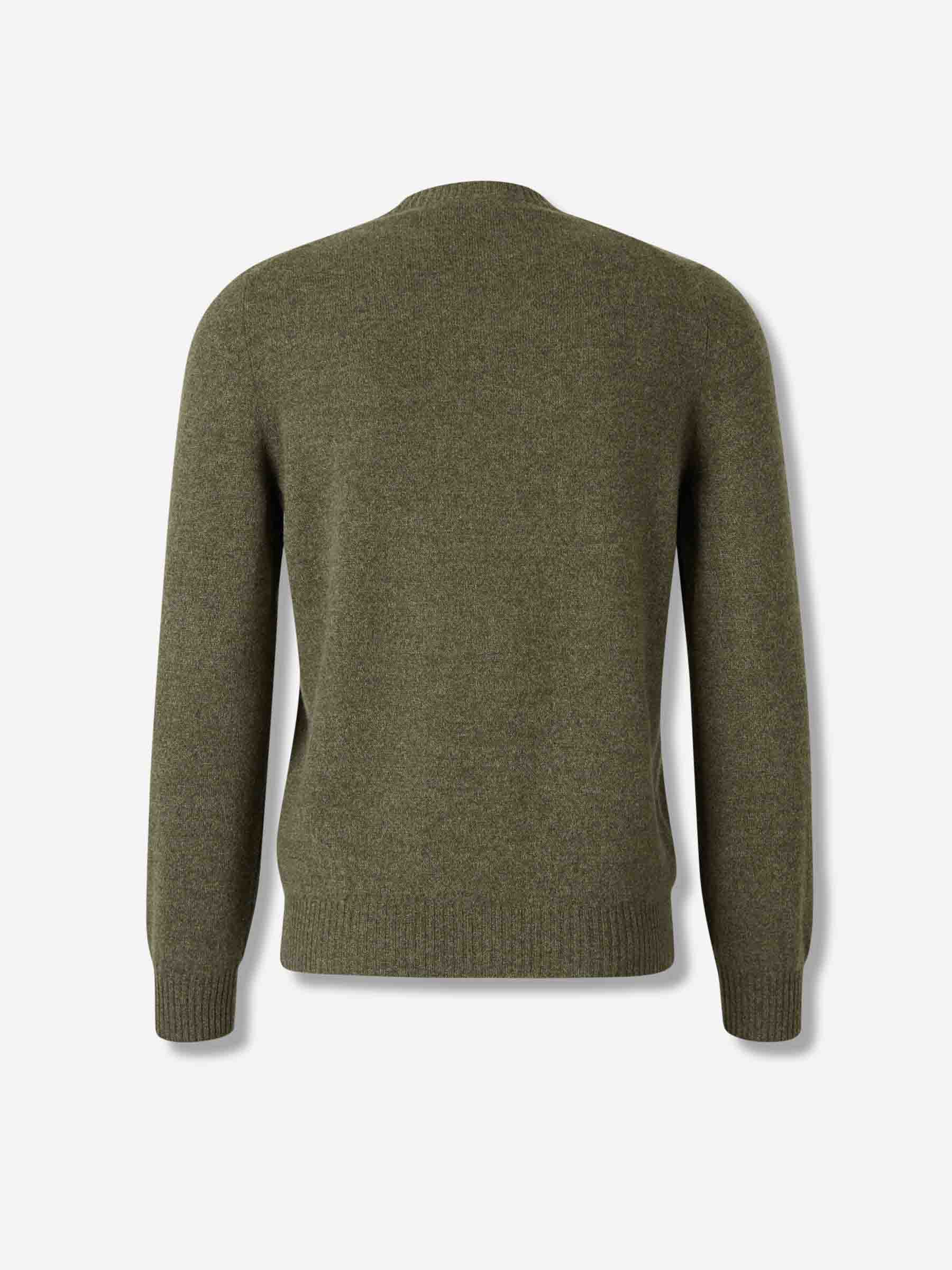 Santa Eulalia Hombre Barcelona Jersey Cuello Pico color Verde Oscuro sku 542-002519 02 - Foto 2