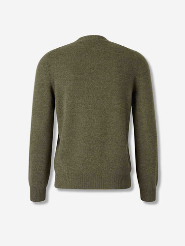 Santa Eulalia Hombre Barcelona Jersey Cuello Pico color Verde Oscuro sku 542-002519 02 - Foto 2