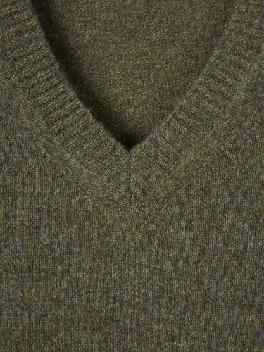 Santa Eulalia Hombre Barcelona Jersey Cuello Pico color Verde Oscuro sku 542-002519 02 - Foto 3