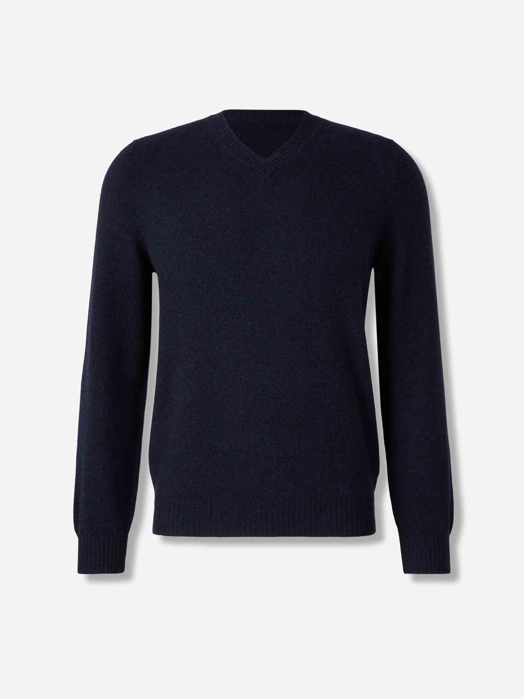 Santa Eulalia Hombre Barcelona Jersey Cuello Pico color Azul Noche sku 542-002519 03 - Foto 1