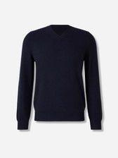 Santa Eulalia Hombre Barcelona Jersey Cuello Pico color Azul Noche sku 542-002519 03 - Foto 1