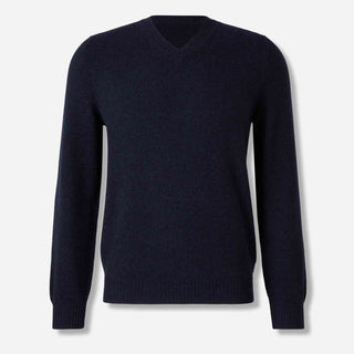 Santa Eulalia Hombre Barcelona Jersey Cuello Pico color Azul Noche sku 542-002519 03 - Foto 1