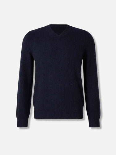 Santa Eulalia Hombre Barcelona Jersey Cuello Pico color Azul Noche sku 542-002519 03 - Foto 1