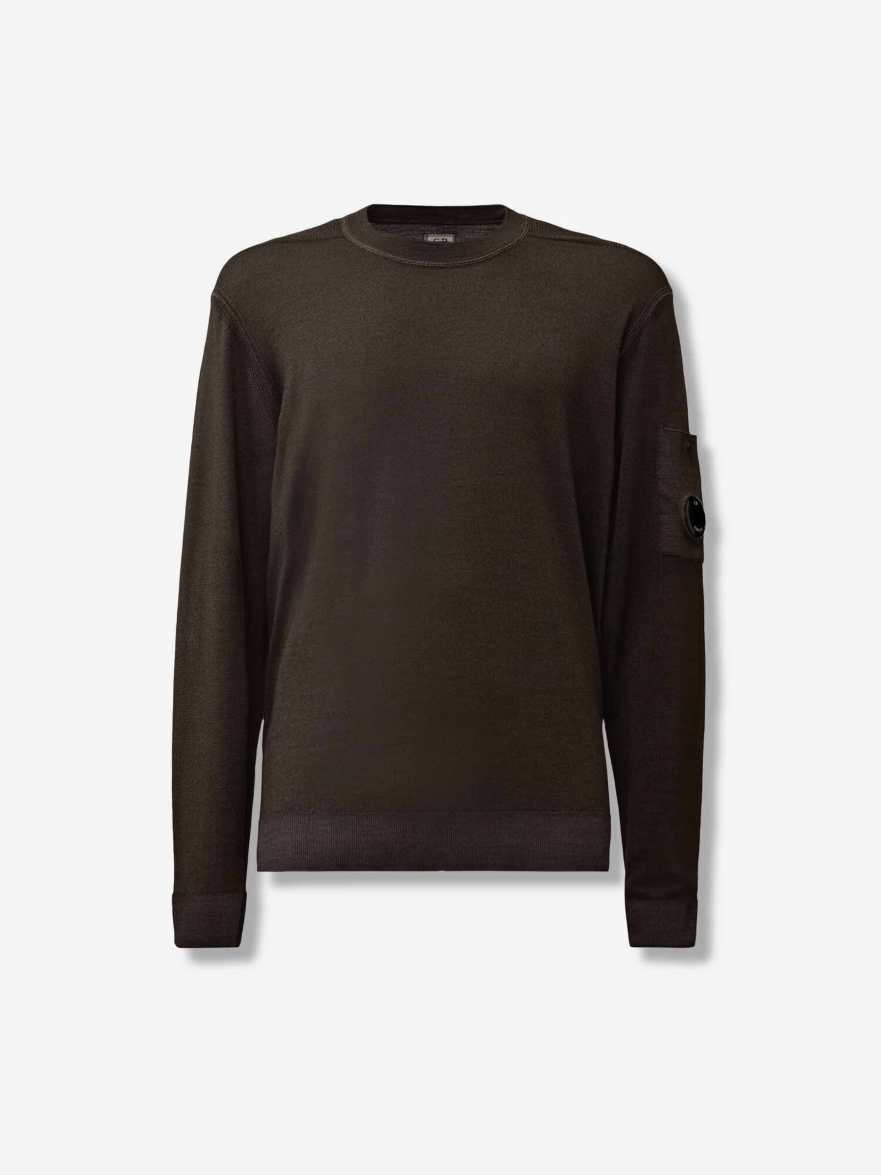 C.P. Company Hombre Barcelona Jersey Lana Merino color Gris Oscuro sku 542-002523 01 - Foto 1