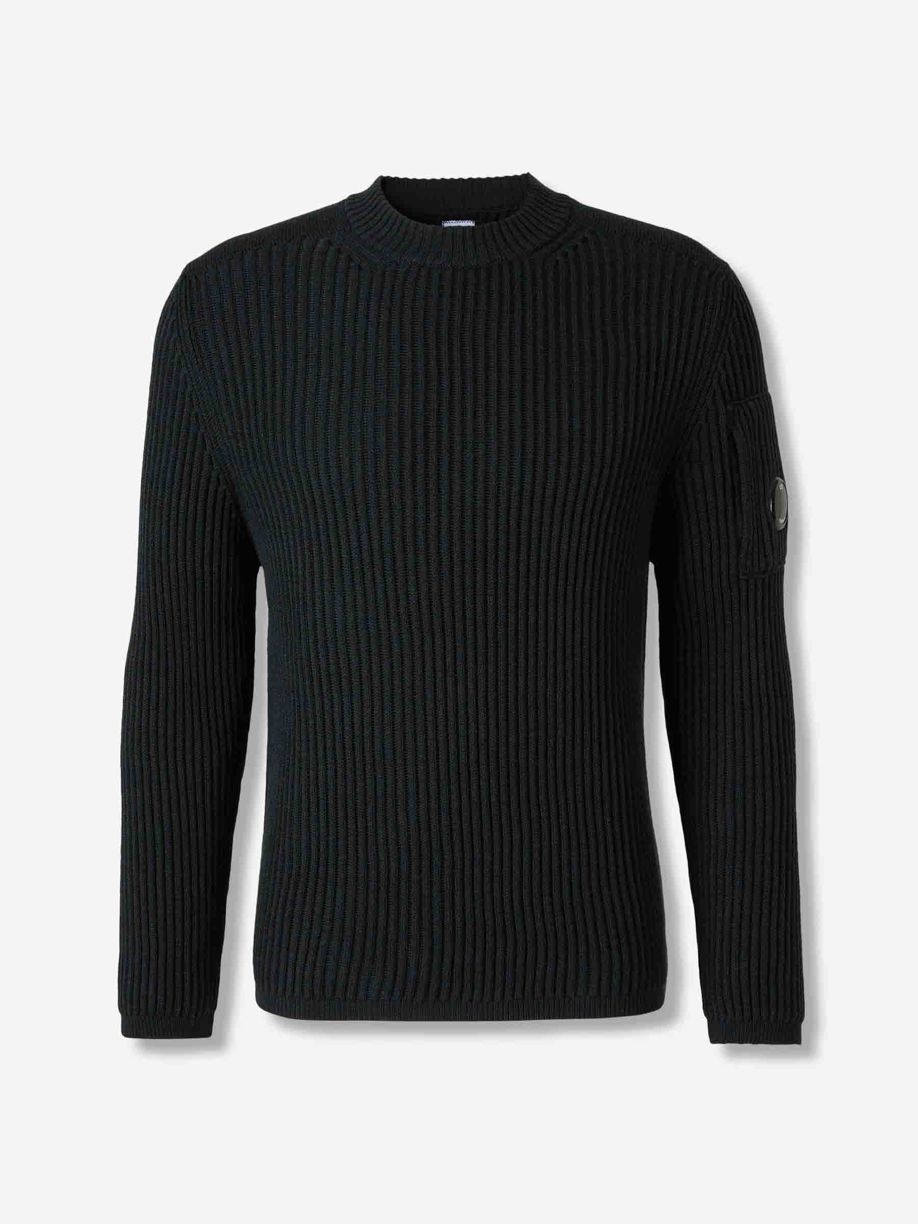 C.P. Company Hombre Barcelona Jersey Cuello Redondo color Verde Jungla sku 542-002525 01 - Foto 1