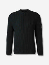C.P. Company Hombre Barcelona Jersey Cuello Redondo color Verde Jungla sku 542-002525 01 - Foto 1