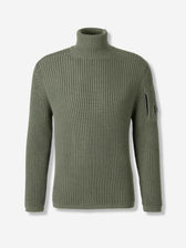 C.P. Company Hombre Barcelona Jersey Cuello Alto color Verde sku 542-002526 01 - Foto 1