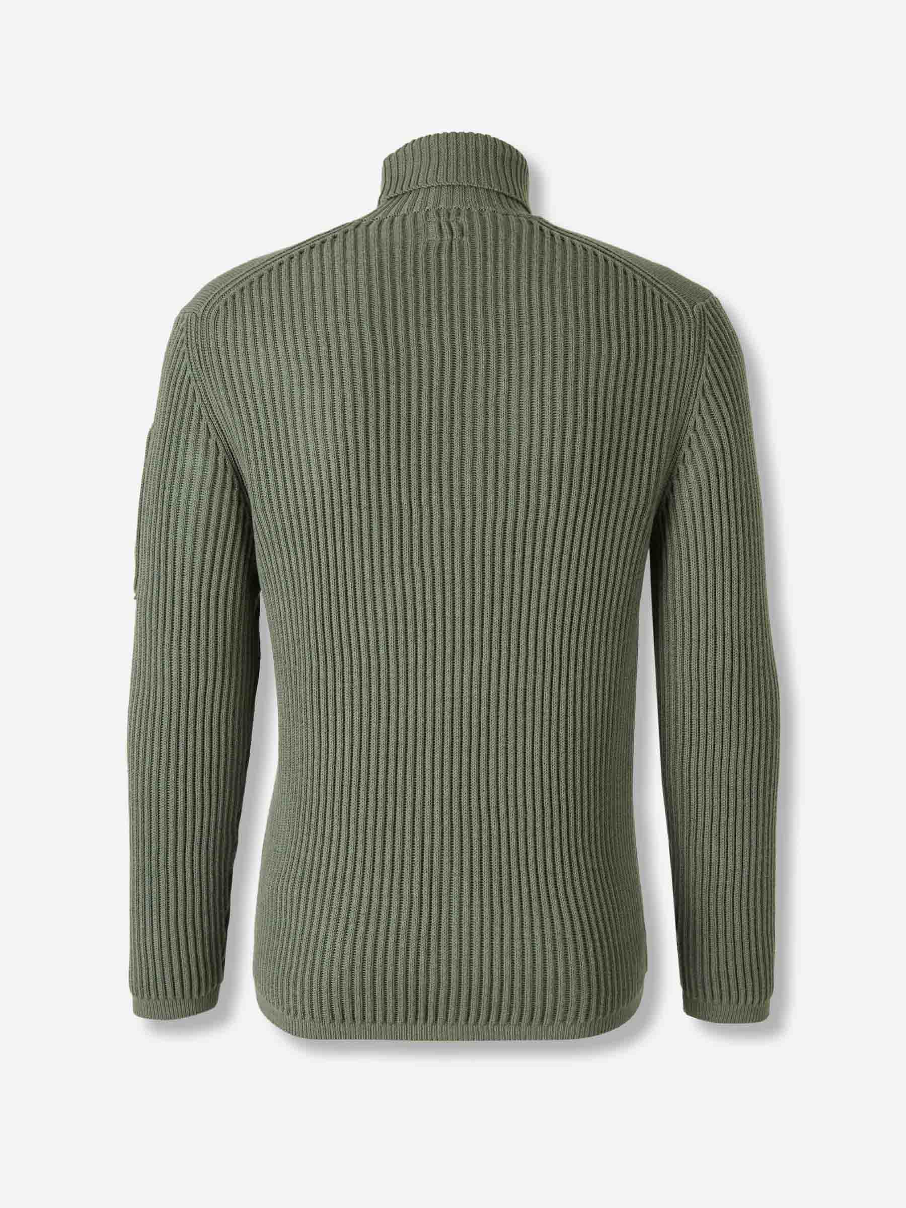 C.P. Company Hombre Barcelona Jersey Cuello Alto color Verde sku 542-002526 01 - Foto 2