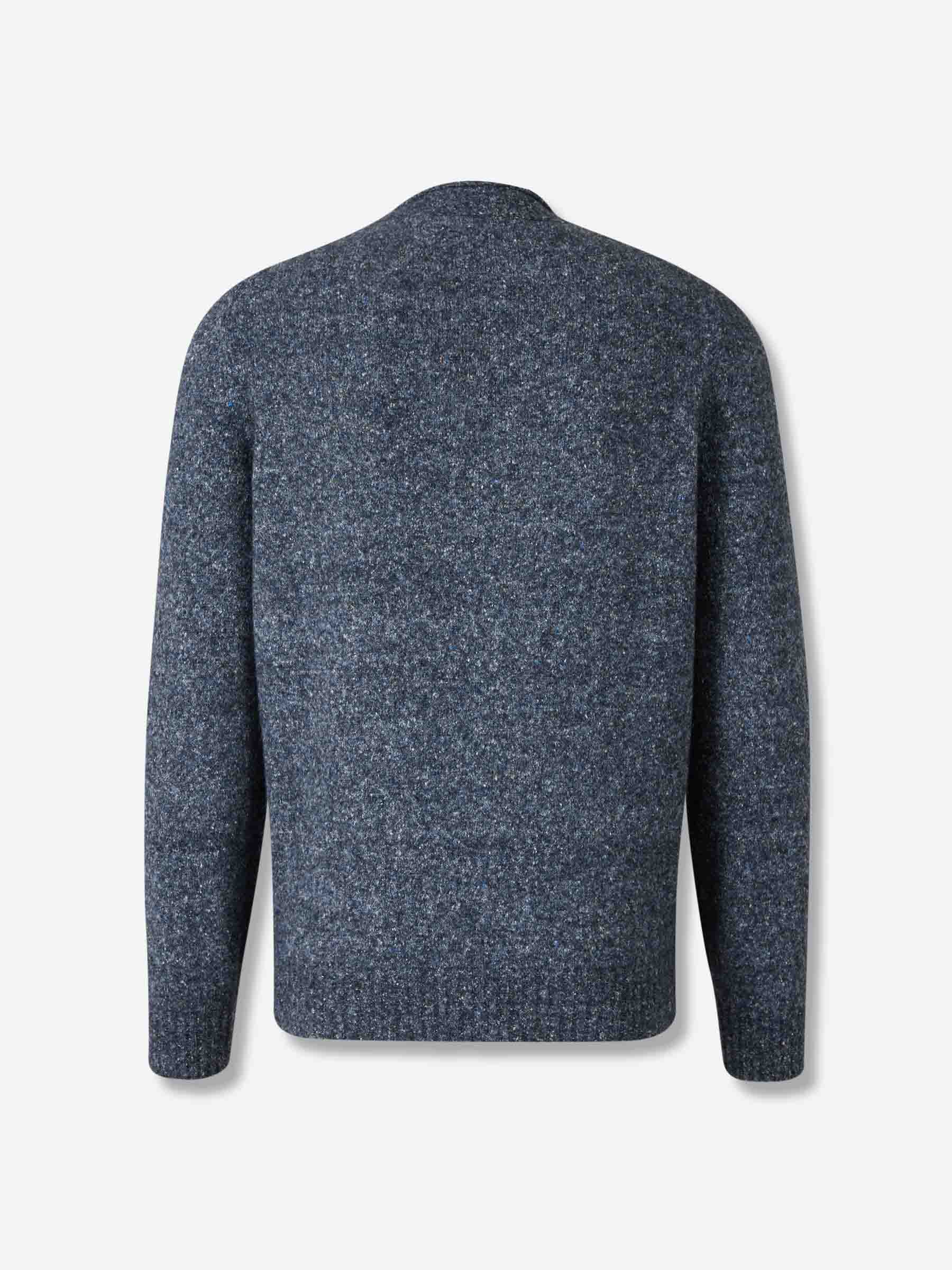 Brunello Cucinelli Hombre Barcelona Jersey Cuello Redondo color Azul Denim sku 542-002527 01 - Foto 2
