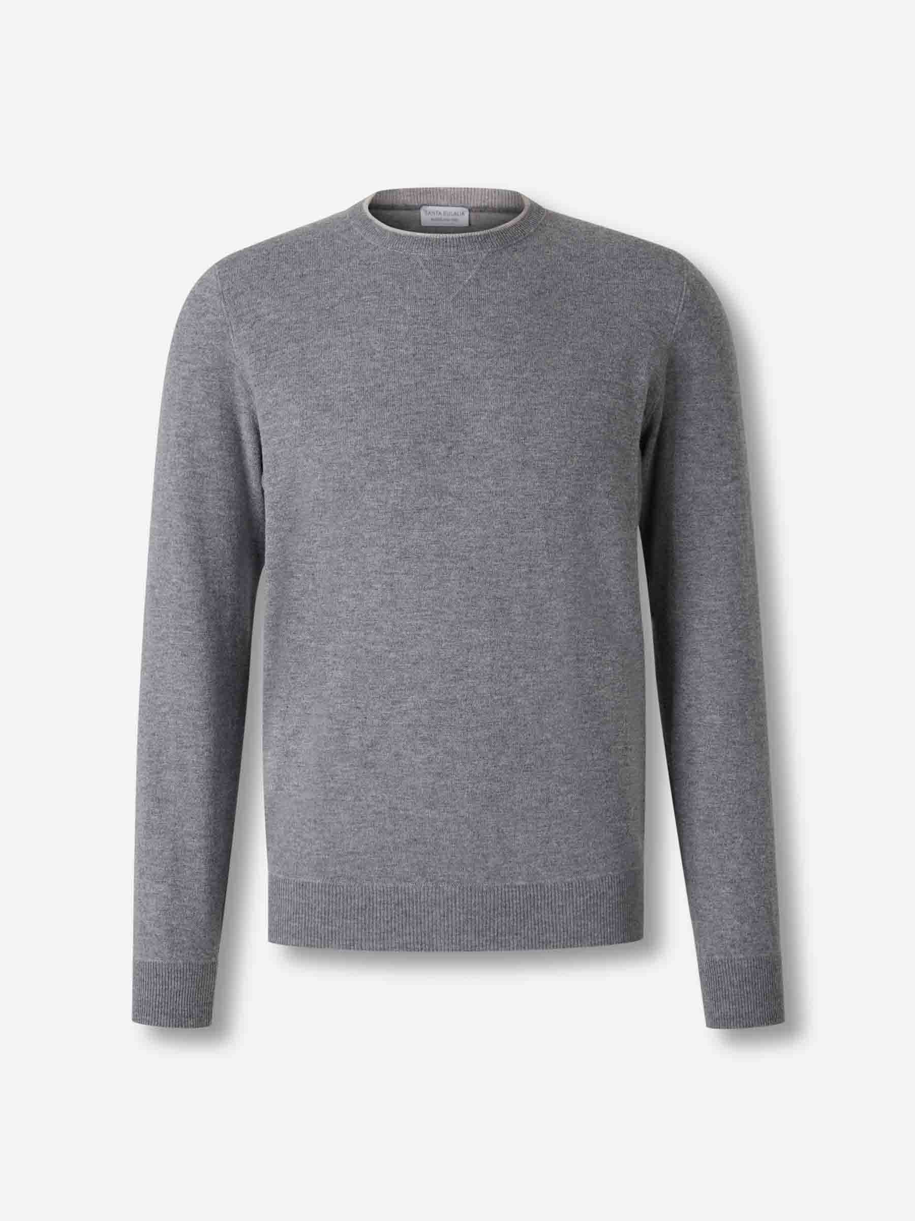 Santa Eulalia Hombre Barcelona Jersey Cuello Redondo color Gris sku 542-002530 01 - Foto 1