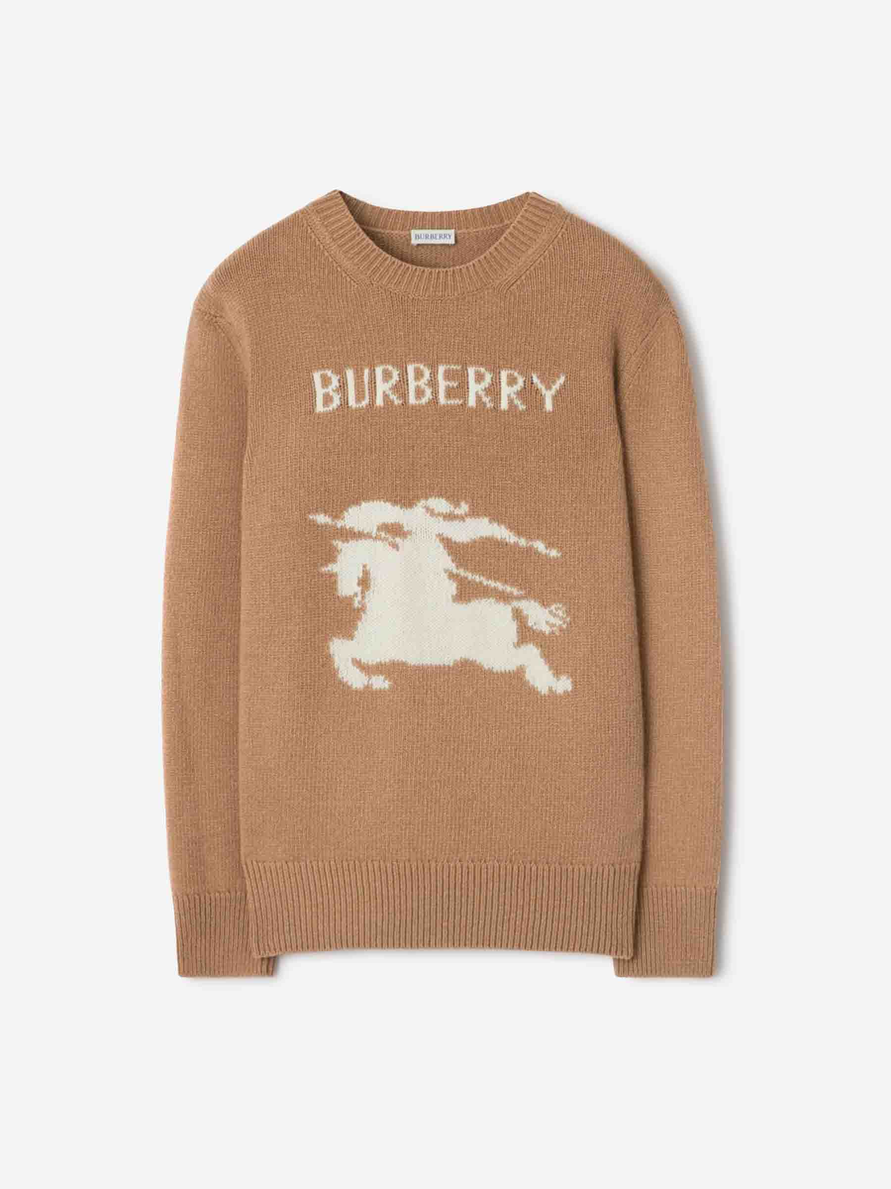 Burberry Hombre Barcelona Jersey Cuello Redondo color Camel sku 542-002531 01 - Foto 1