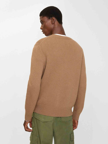 Burberry Hombre Barcelona Jersey Cuello Redondo color Camel sku 542-002531 01 - Foto 3