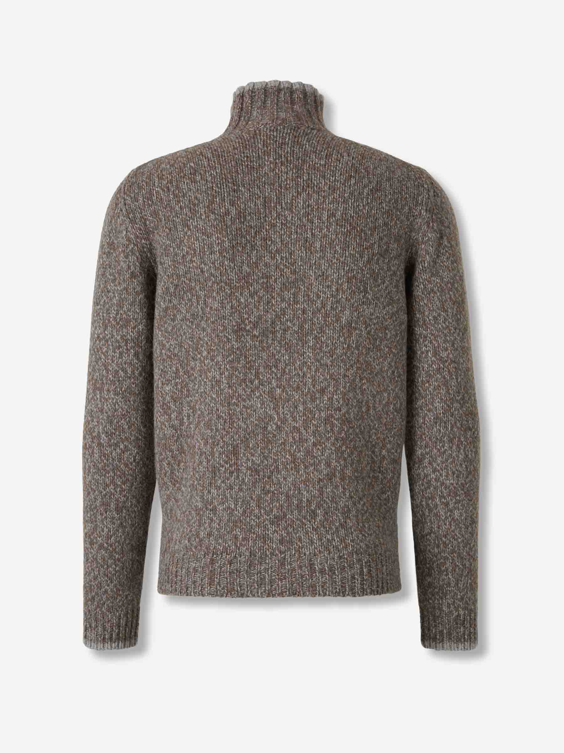 Fedeli Hombre Barcelona Jersey Cuello Alto color Taupe sku 542-002532 01 - Foto 2
