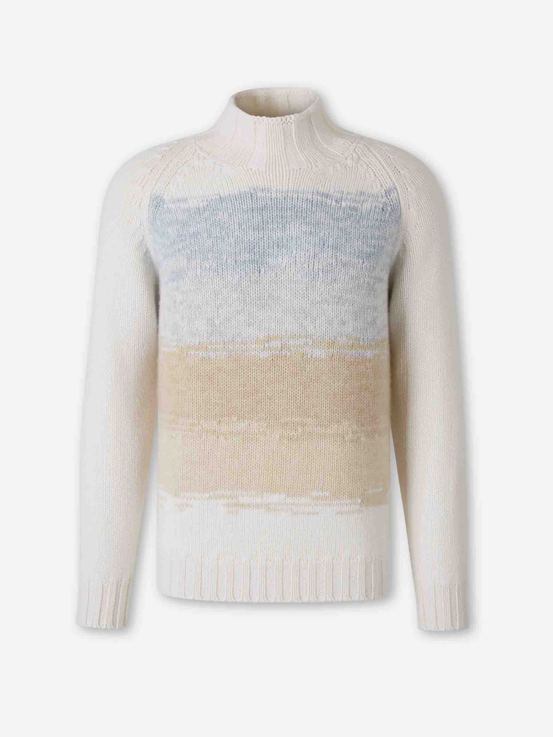 Fedeli Hombre Barcelona Jersey Cuello Alto color Crema sku 542-002534 01 - Foto 1