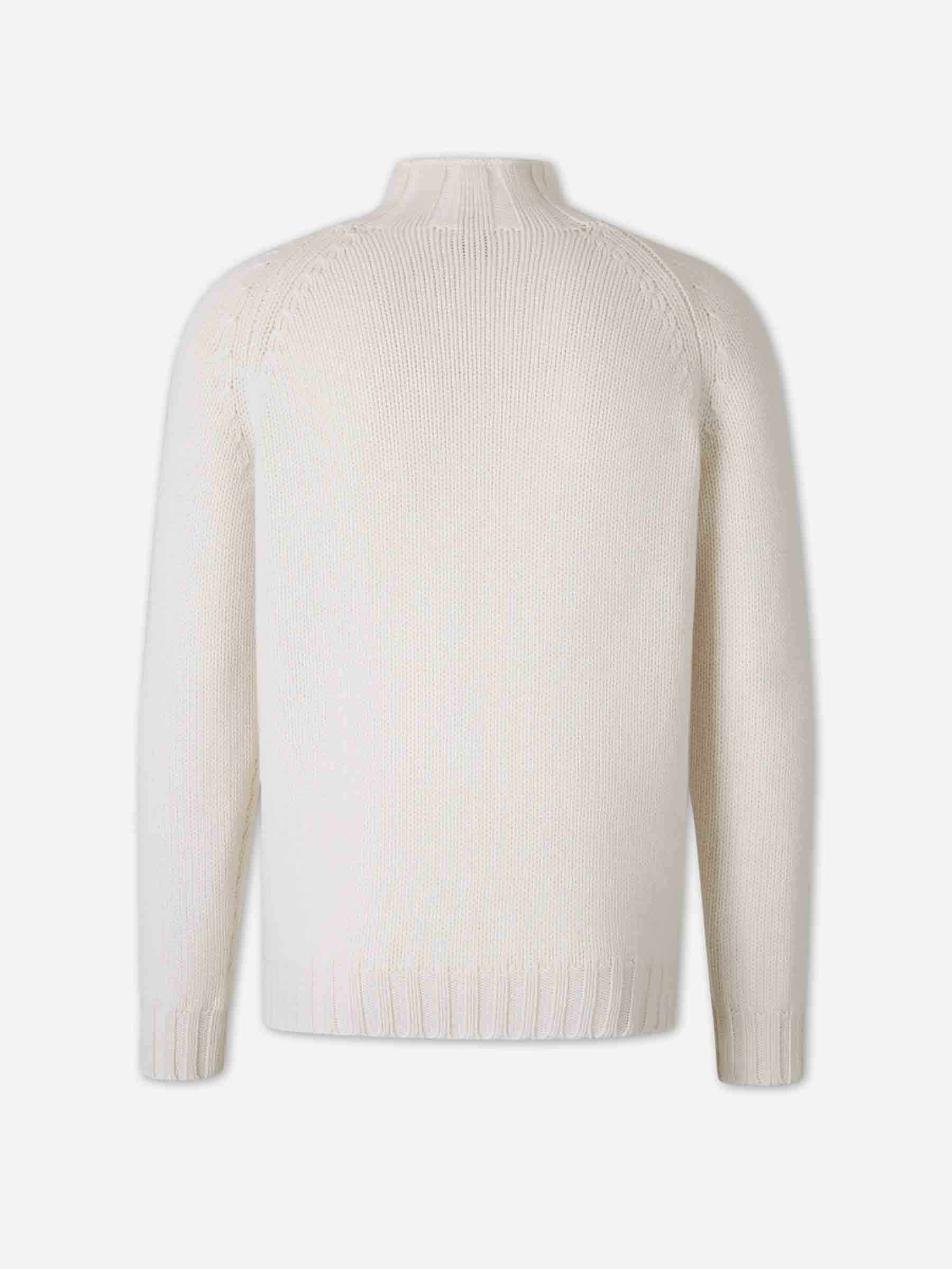 Fedeli Hombre Barcelona Jersey Cuello Alto color Crema sku 542-002534 01 - Foto 2