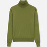 Saint Laurent Hombre Barcelona Jersey Cuello Vuelto color Verde sku 542-002537 01 - Foto 1