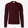 Alexander McQueen Hombre Barcelona Jersey Cuello Redondo color Burdeos sku 542-002539 01 - Foto 1