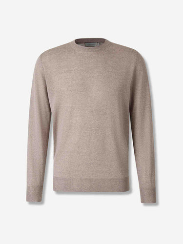 Canali Hombre Barcelona Jersey Punto Lana color Beige sku 542-002541 02 - Foto 1