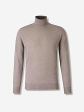 Canali Hombre Barcelona Jersey Cuello Alto color Beige sku 542-002542 02 - Foto 1