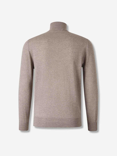 Canali Hombre Barcelona Jersey Cuello Alto color Beige sku 542-002542 02 - Foto 2