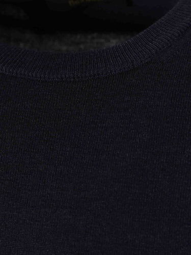 Zanone Hombre Barcelona Jersey Cuello Redondo color Azul Noche sku 542-002544 01 - Foto 3