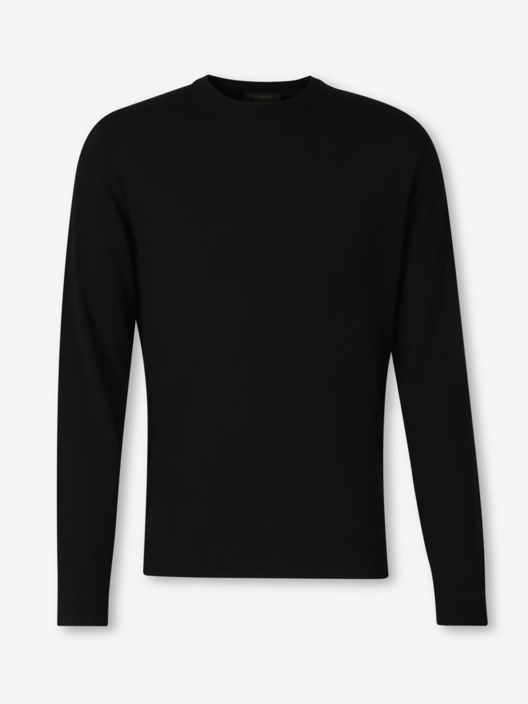 Zanone Hombre Barcelona Jersey Cuello Redondo color Negro sku 542-002544 02 - Foto 1