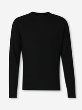 Zanone Hombre Barcelona Jersey Cuello Redondo color Negro sku 542-002544 02 - Foto 1