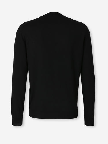 Zanone Hombre Barcelona Jersey Cuello Redondo color Negro sku 542-002544 02 - Foto 2