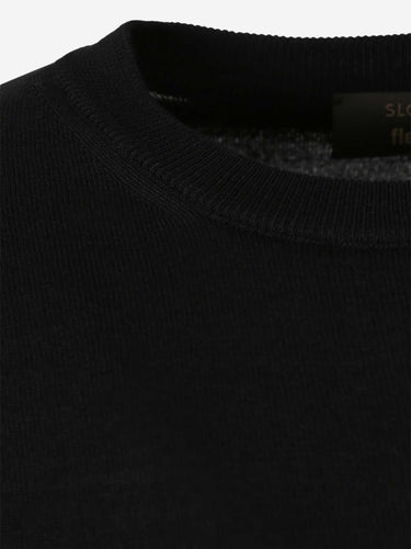 Zanone Hombre Barcelona Jersey Cuello Redondo color Negro sku 542-002544 02 - Foto 3