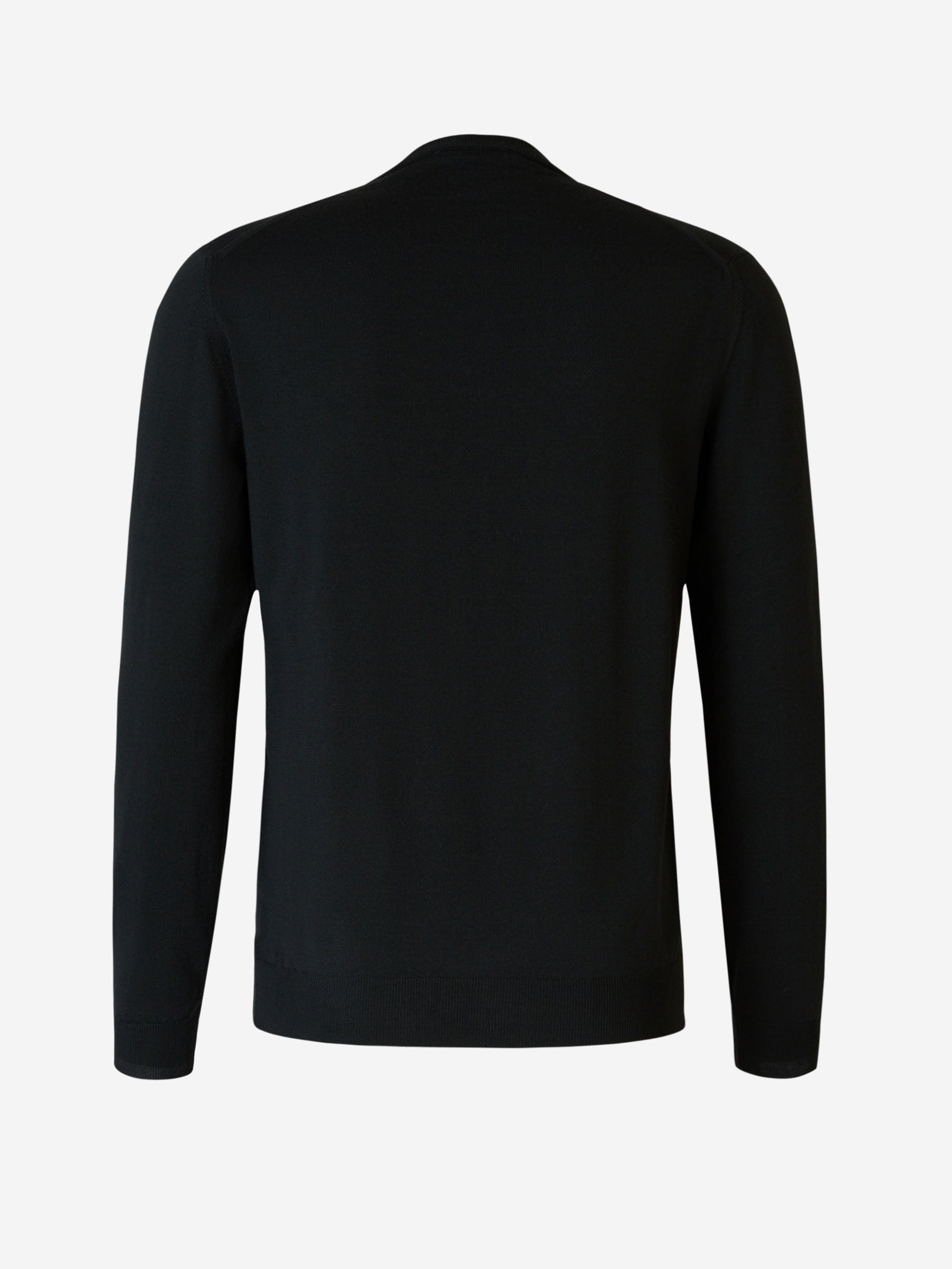 Zanone Hombre Barcelona Jersey Cuello Redondo color Verde Oscuro sku 542-002544 03 - Foto 2